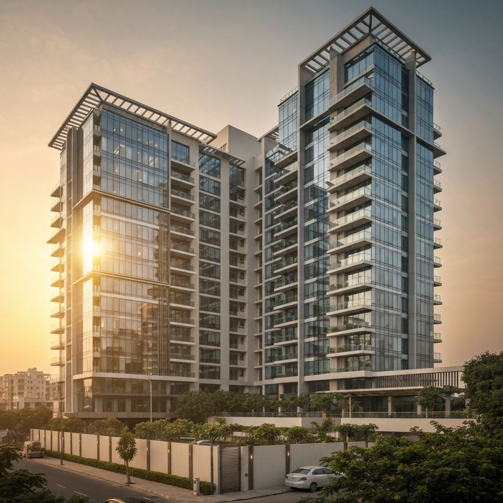 Luxury residential property in West Delhi